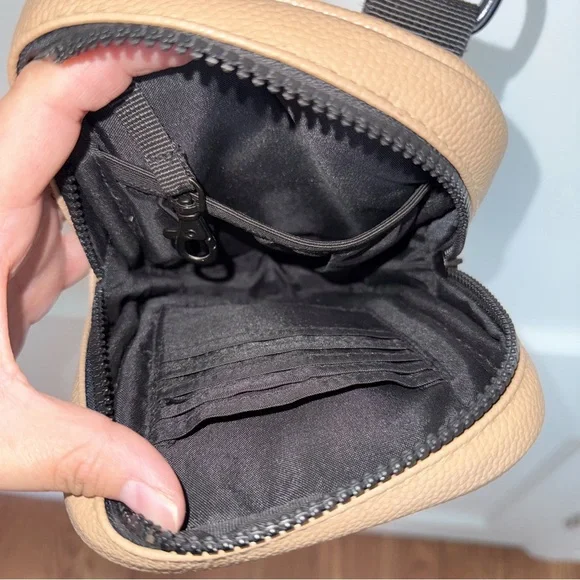 Brixley Leather Dune Crossbody Sling - Picture 4 of 14